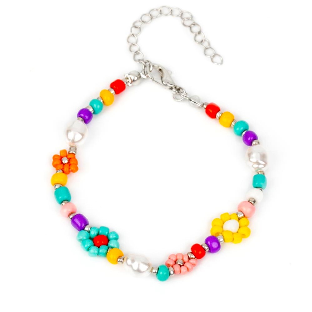 Colorful Daisy Bracelet